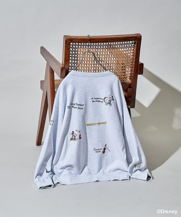 【MICKEY MOUSE】復古刺繡衛衣