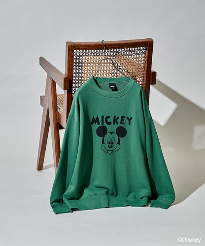 【MICKEY MOUSE】黑白印花衛衣