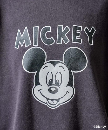 【MICKEY MOUSE】黑白印花衛衣