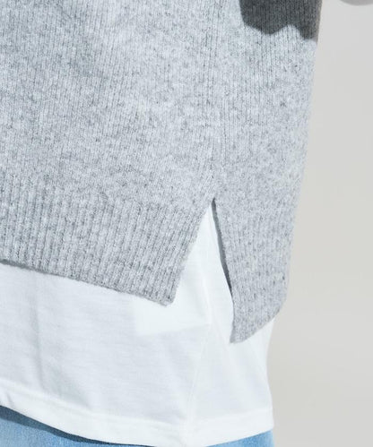 【套裝商品】V領針織背心套裝 含顏色