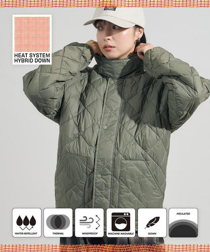 HEAT SYSTEM混合輕量羽絨服