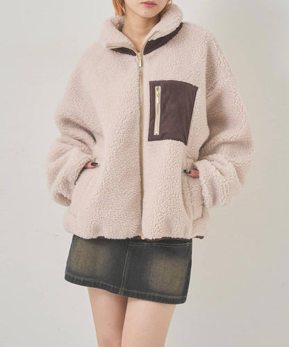 【WHO'S WHO gallery】羊羔絨飛行夾克