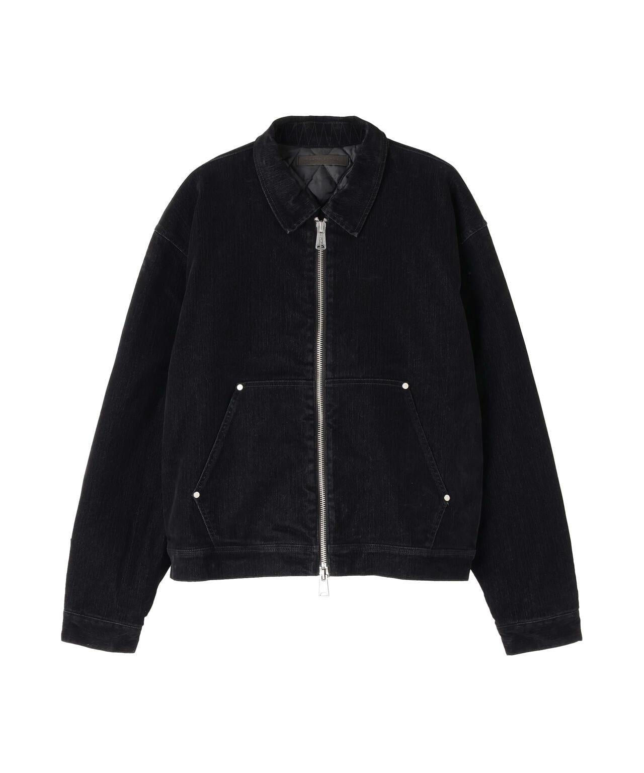 DankeSchon/FLOCKY牛仔絎縫夾克