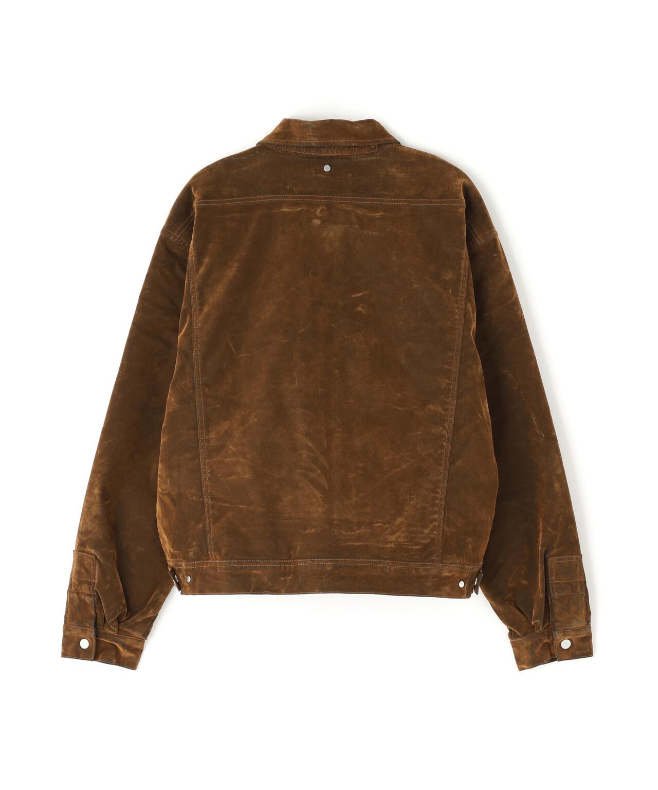 DankeSchon/FLOCKY牛仔絎縫夾克