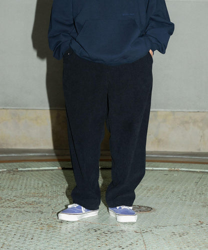 Dad簡約燈芯絨寬鬆長褲