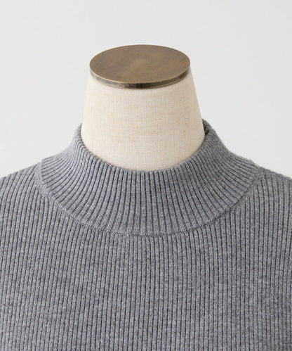 袖釦裝飾高領針織衫