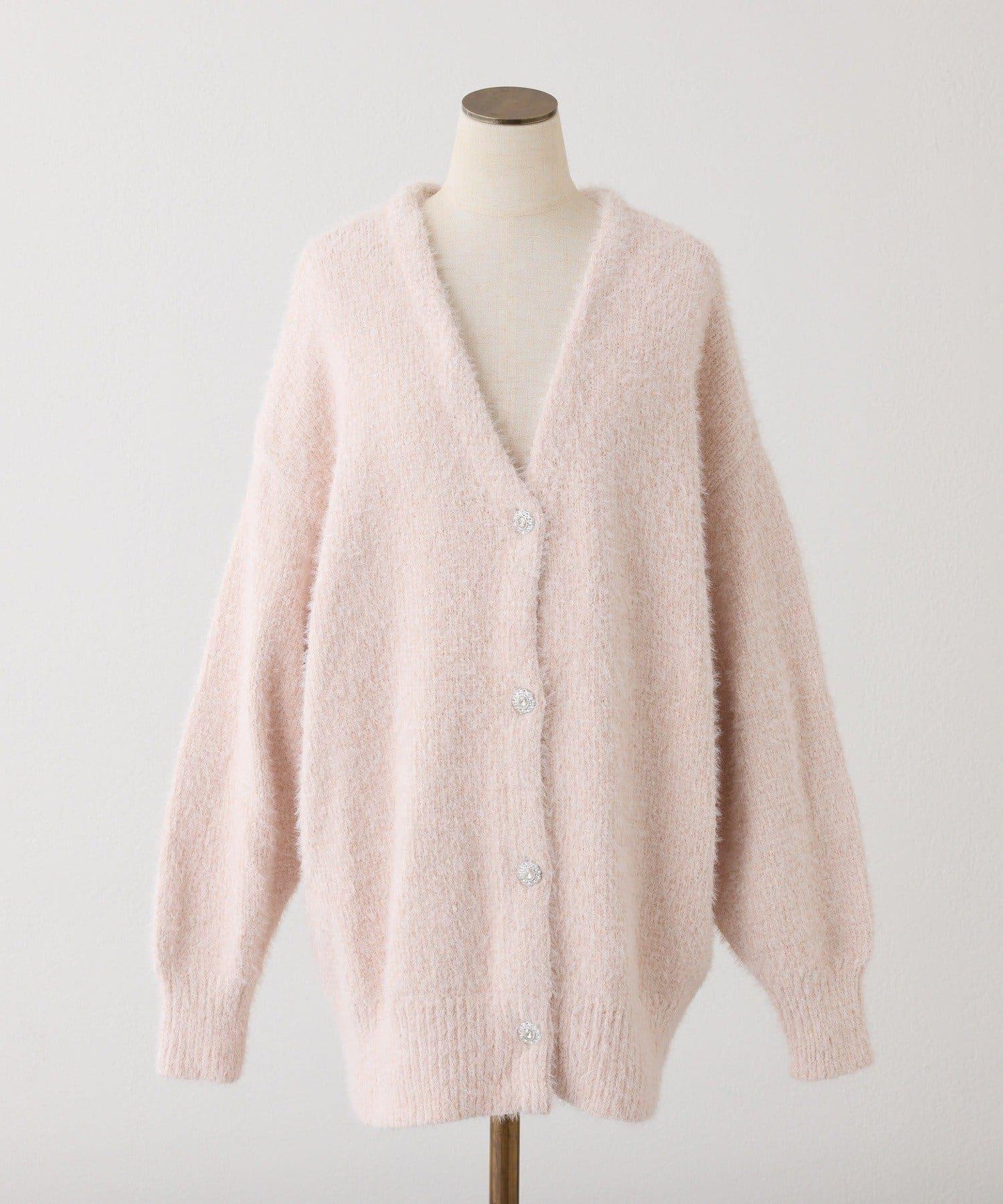 天鵝絨針織開衫