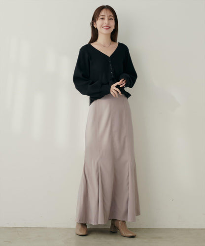 愛心高腰加絨美人魚裙