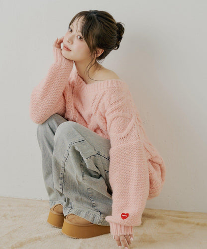 （暫定）厚底羊羔毛拖鞋