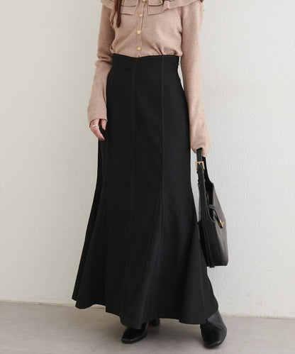 愛心高腰加絨美人魚裙