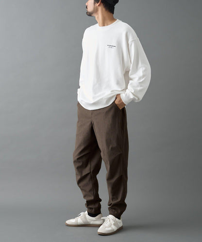 彈力燈芯絨束腳褲