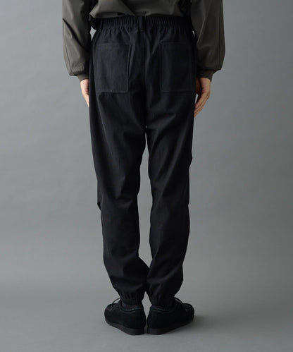 彈力燈芯絨束腳褲