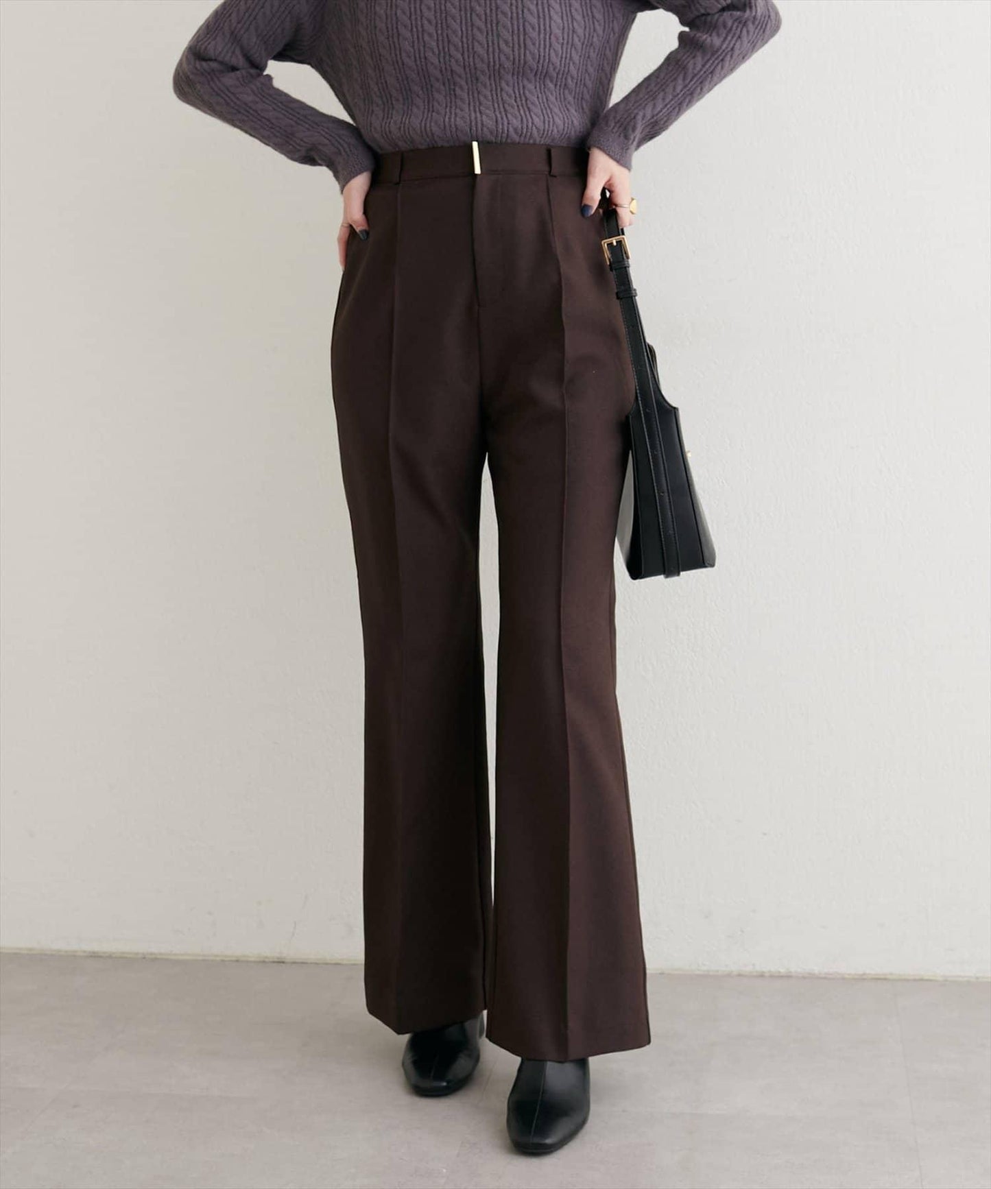 〈osono〉美型喇叭褲