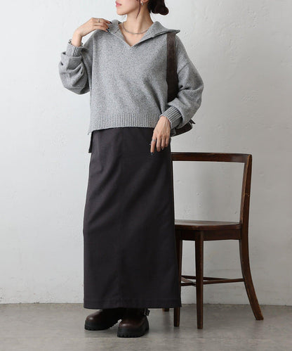 柔軟帶領開襟襯衫