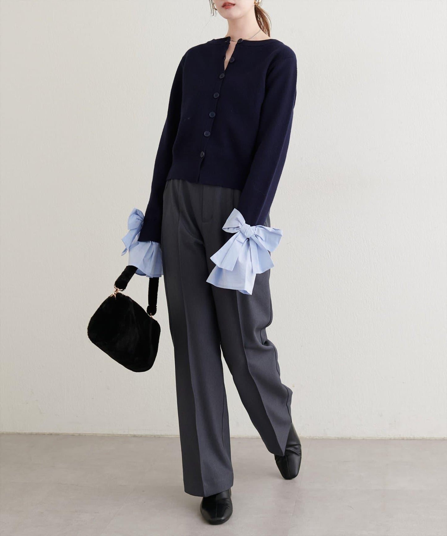 〈osono〉美型喇叭褲