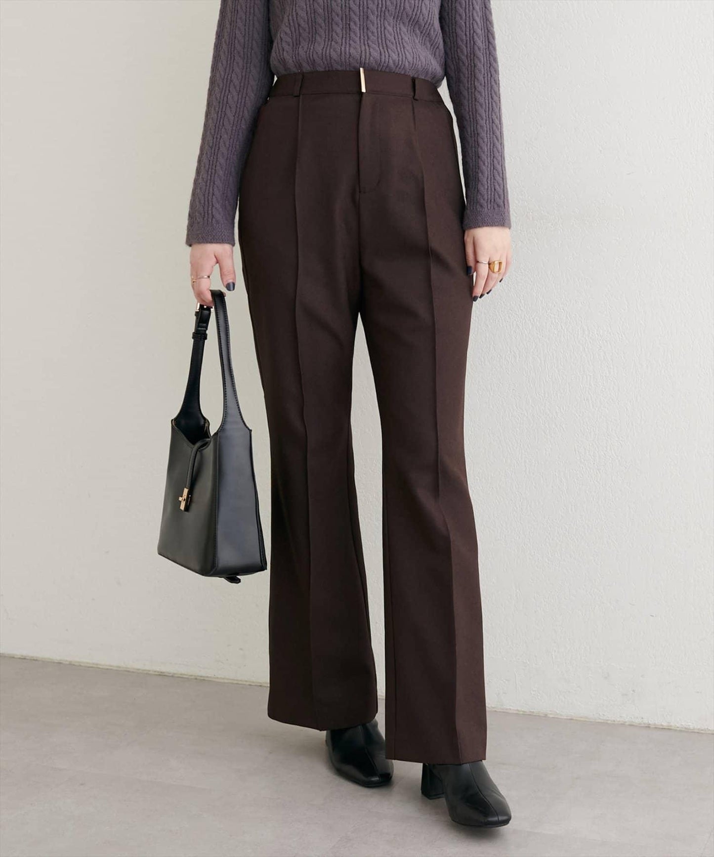 〈osono〉美型喇叭褲