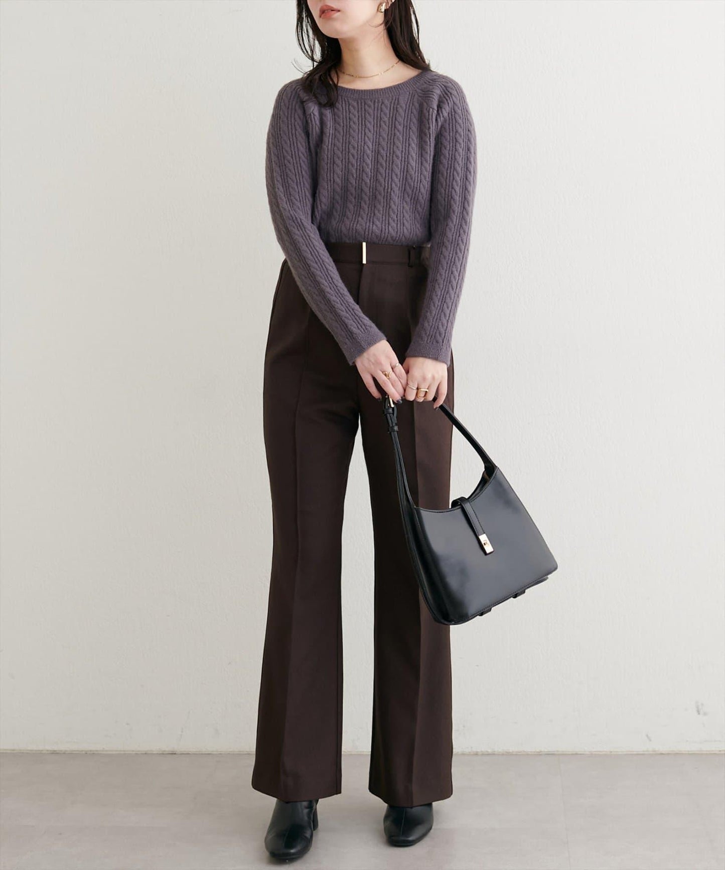 〈osono〉美型喇叭褲