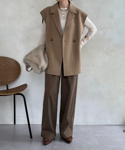 內加絨粘合長褲