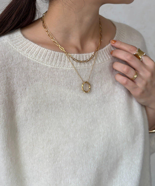 設計感多層鏈條項鍊