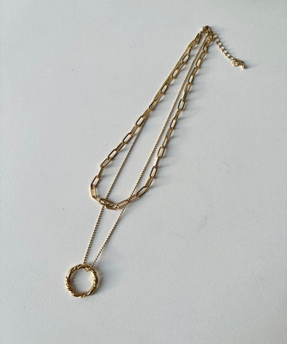 設計感多層鏈條項鍊