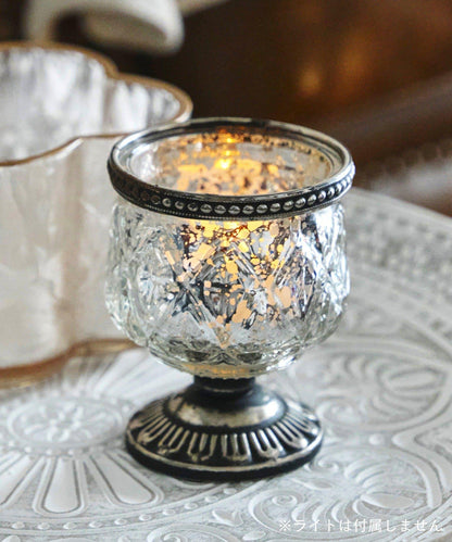 《WEB限定再入荷》アンティークガラスカップ/フレンチモロッコ