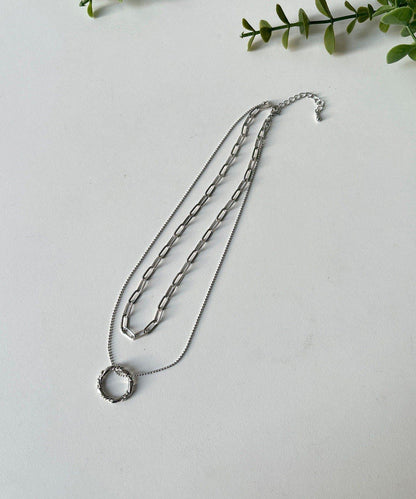 設計感多層鏈條項鍊