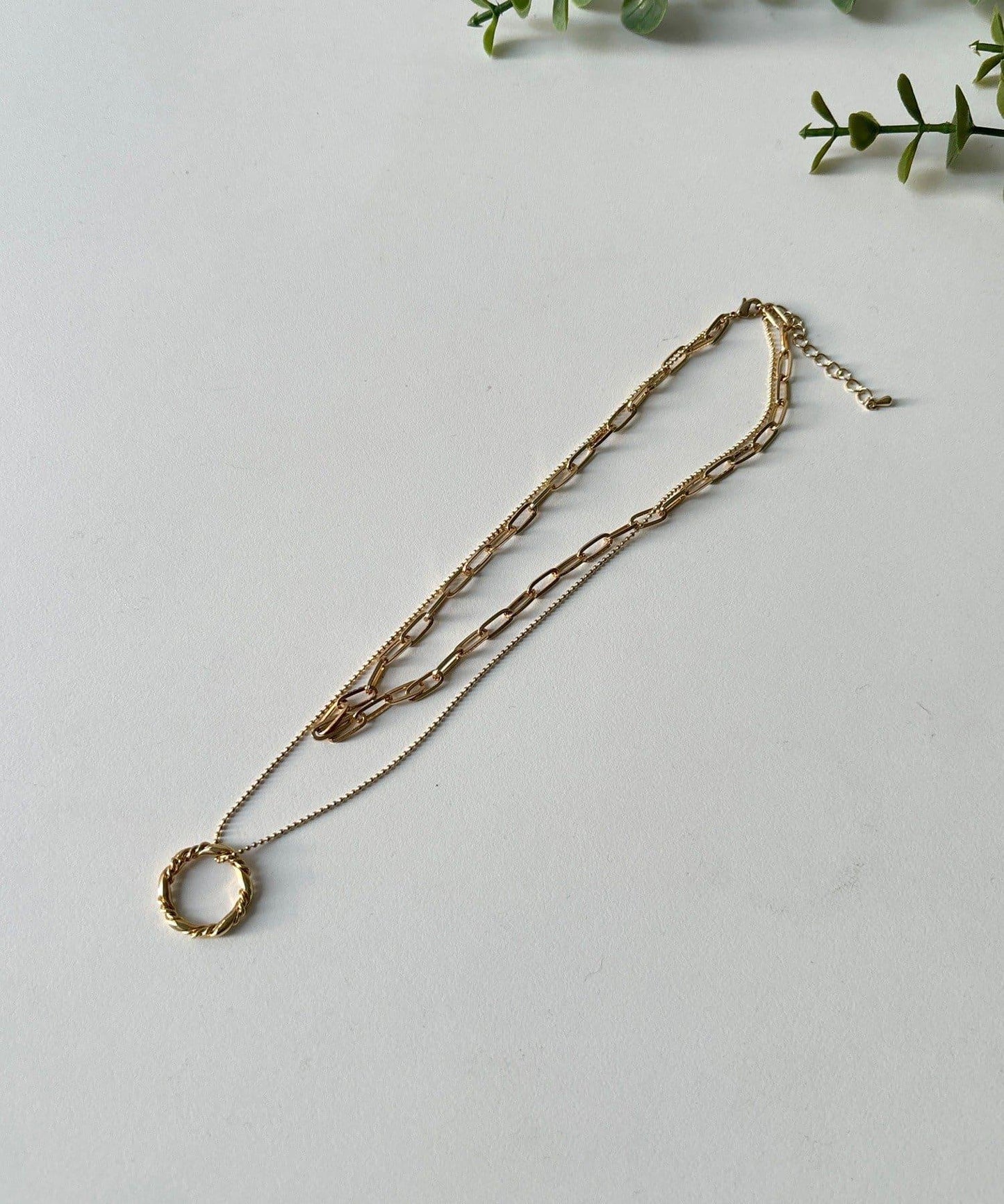 設計感多層鏈條項鍊