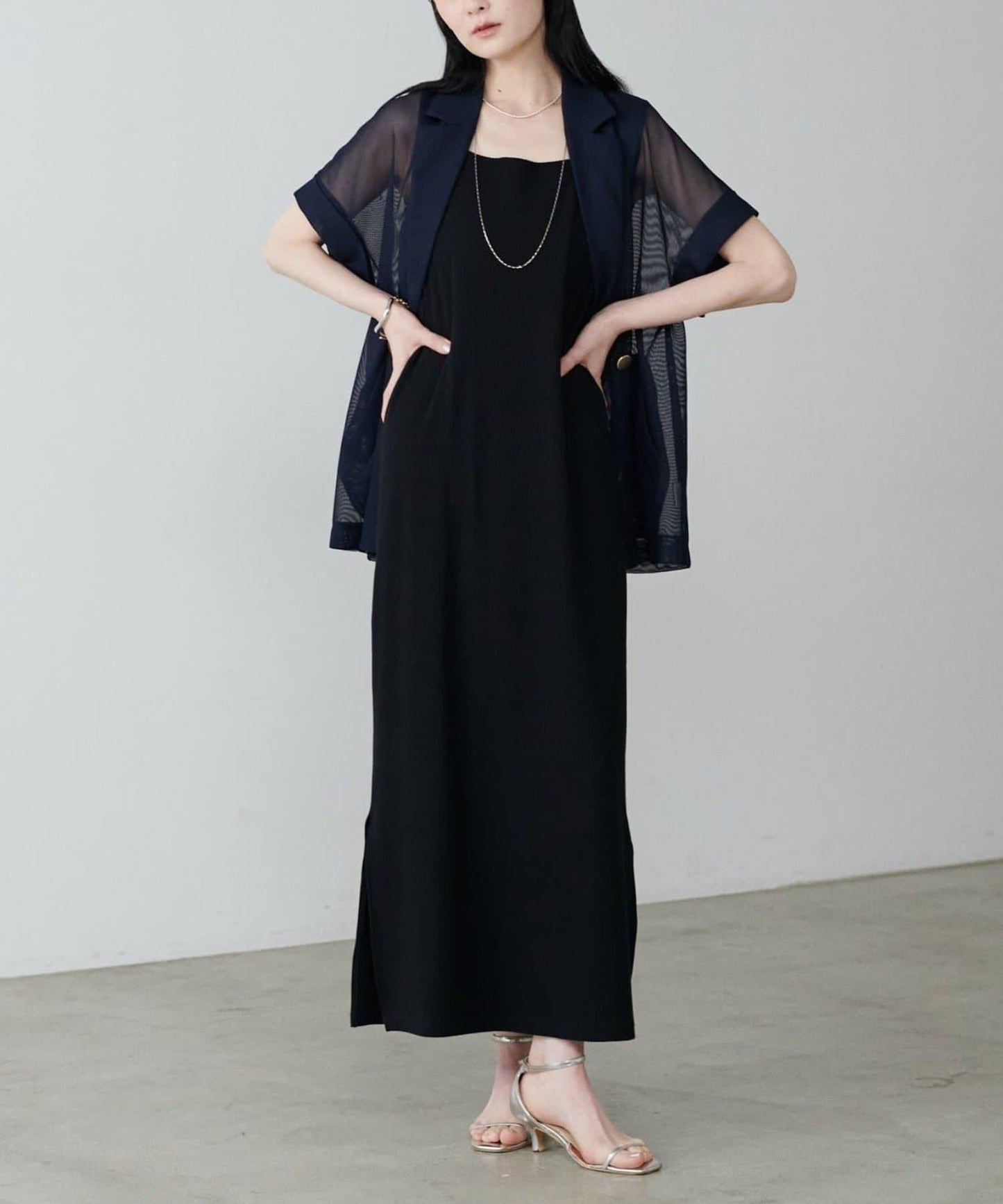 【LARUTA】短袖網眼夾克