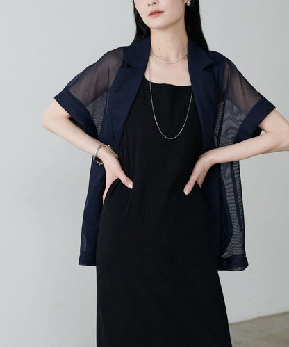 【LARUTA】短袖網眼夾克