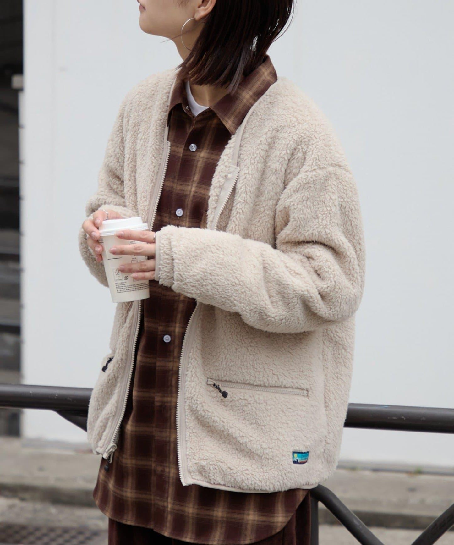 【Franklin Climbing】Cascade羊羔絨開衫