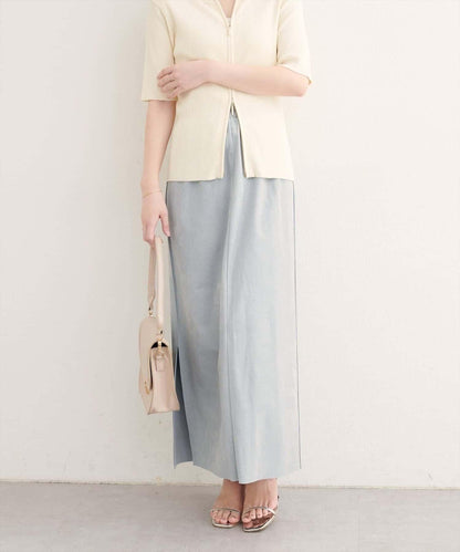 【natural couture】多穿法仿麂皮半身裙