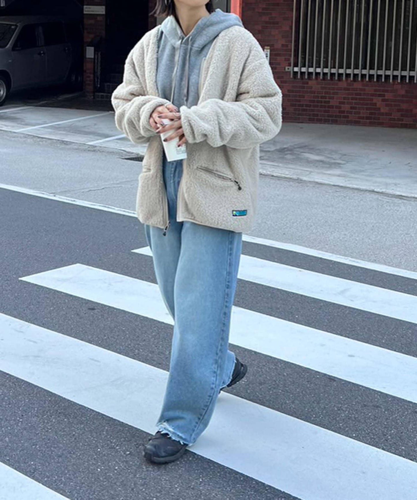 【Franklin Climbing】Cascade羊羔絨開衫