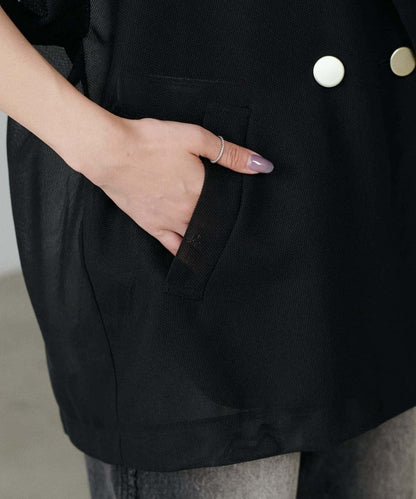 【LARUTA】短袖網眼夾克