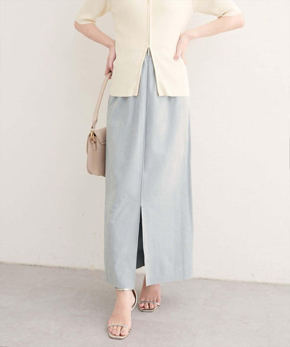 【natural couture】多穿法仿麂皮半身裙