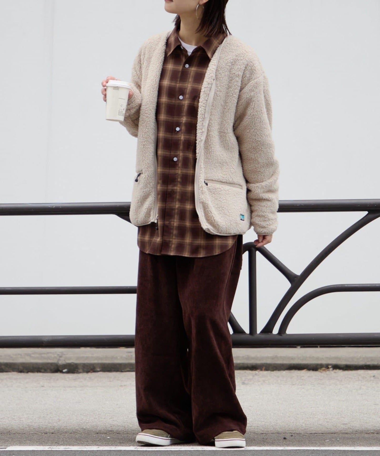 【Franklin Climbing】Cascade羊羔絨開衫