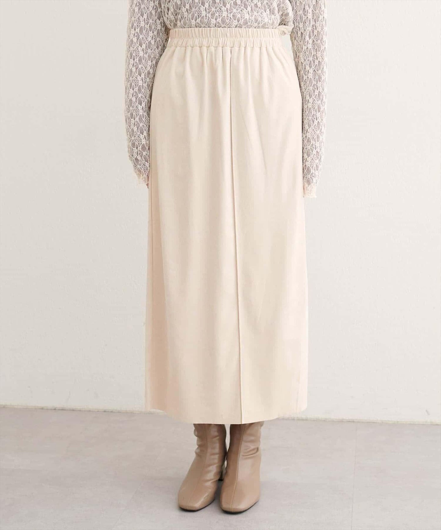 【natural couture】多穿法仿麂皮半身裙