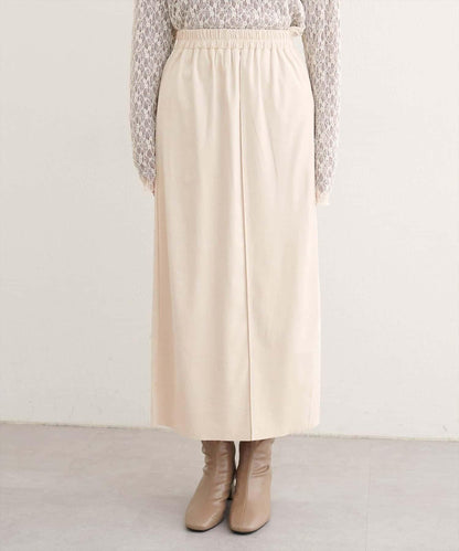 【natural couture】多穿法仿麂皮半身裙