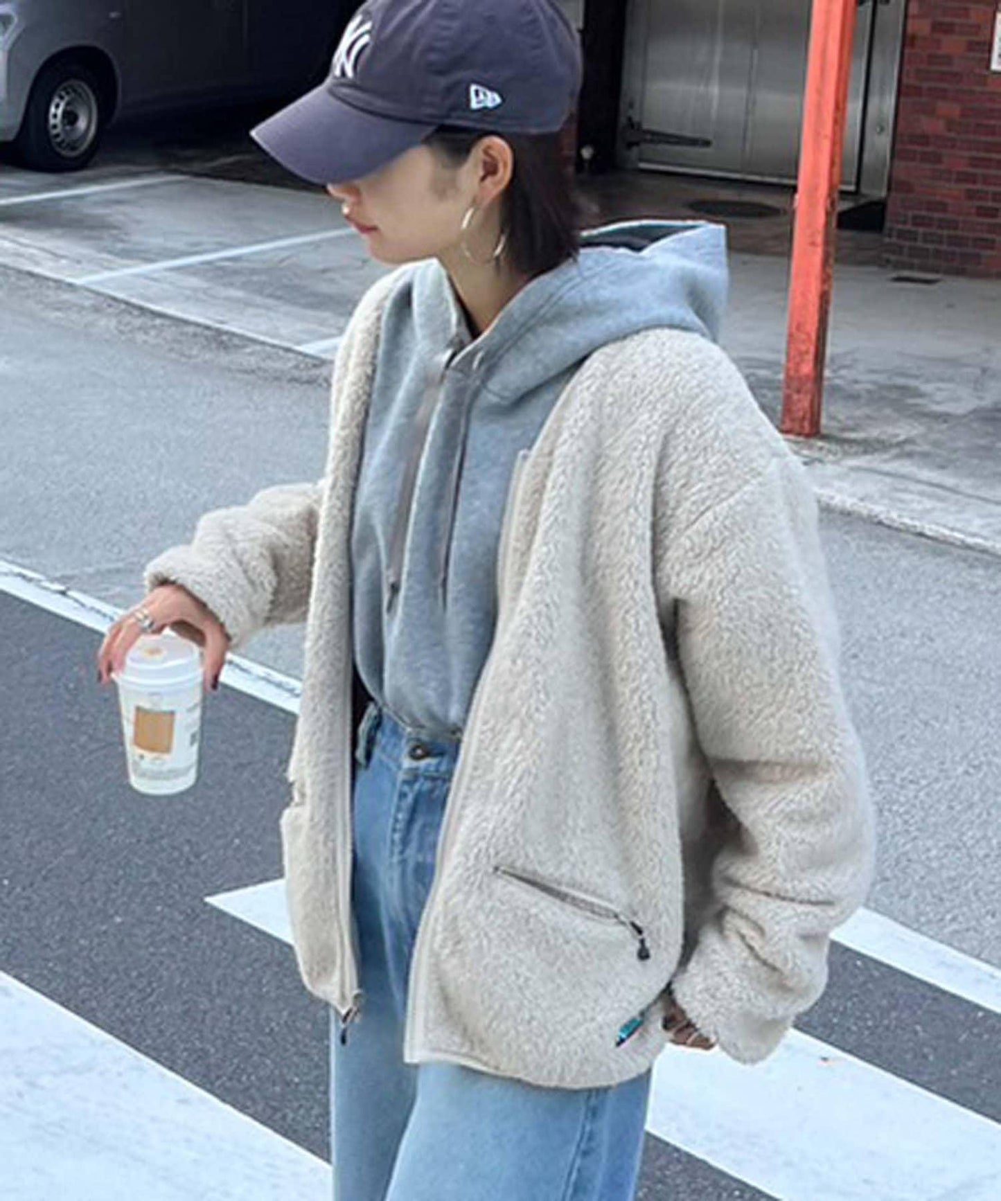 【Franklin Climbing】Cascade羊羔絨開衫