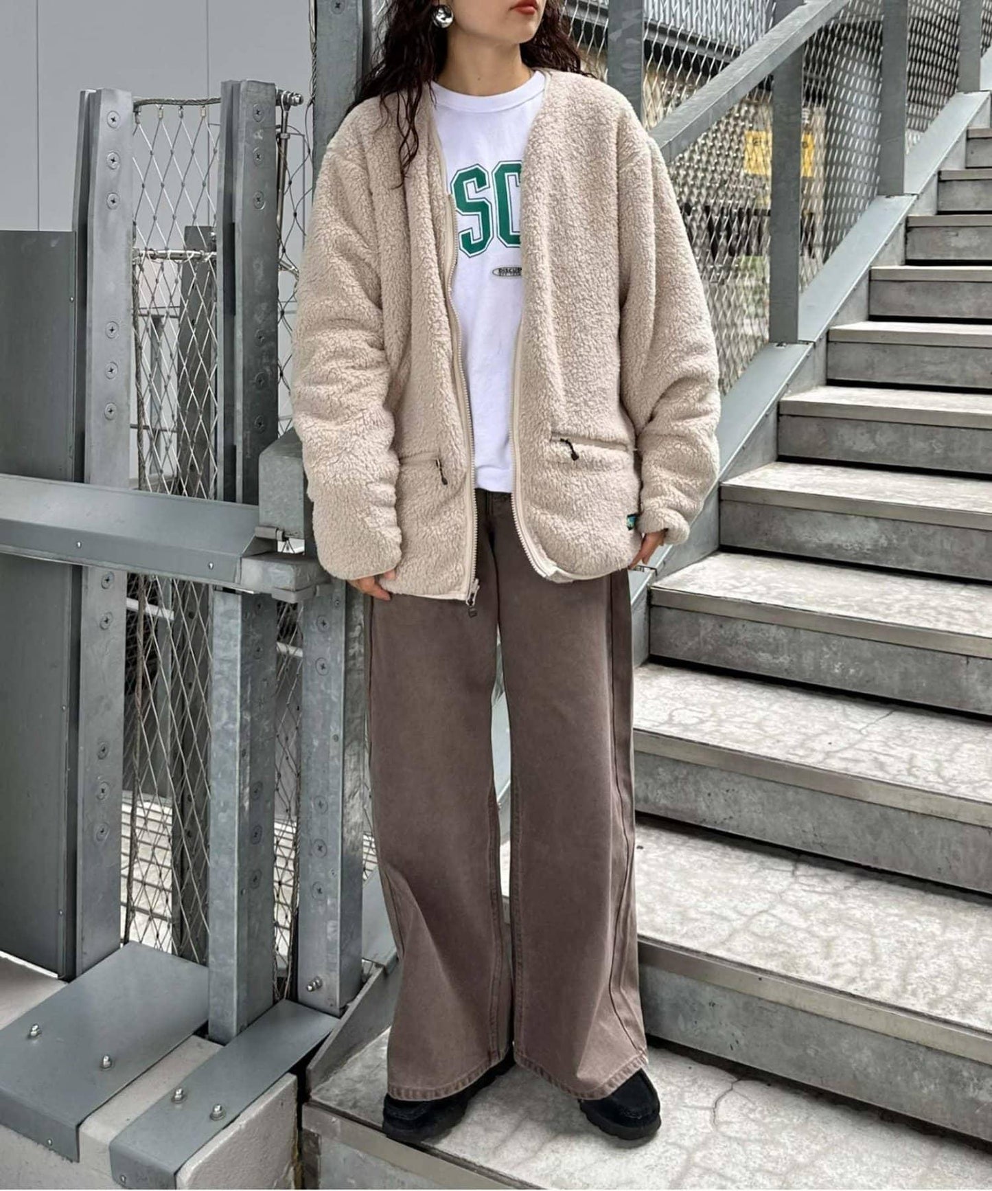 【Franklin Climbing】Cascade羊羔絨開衫