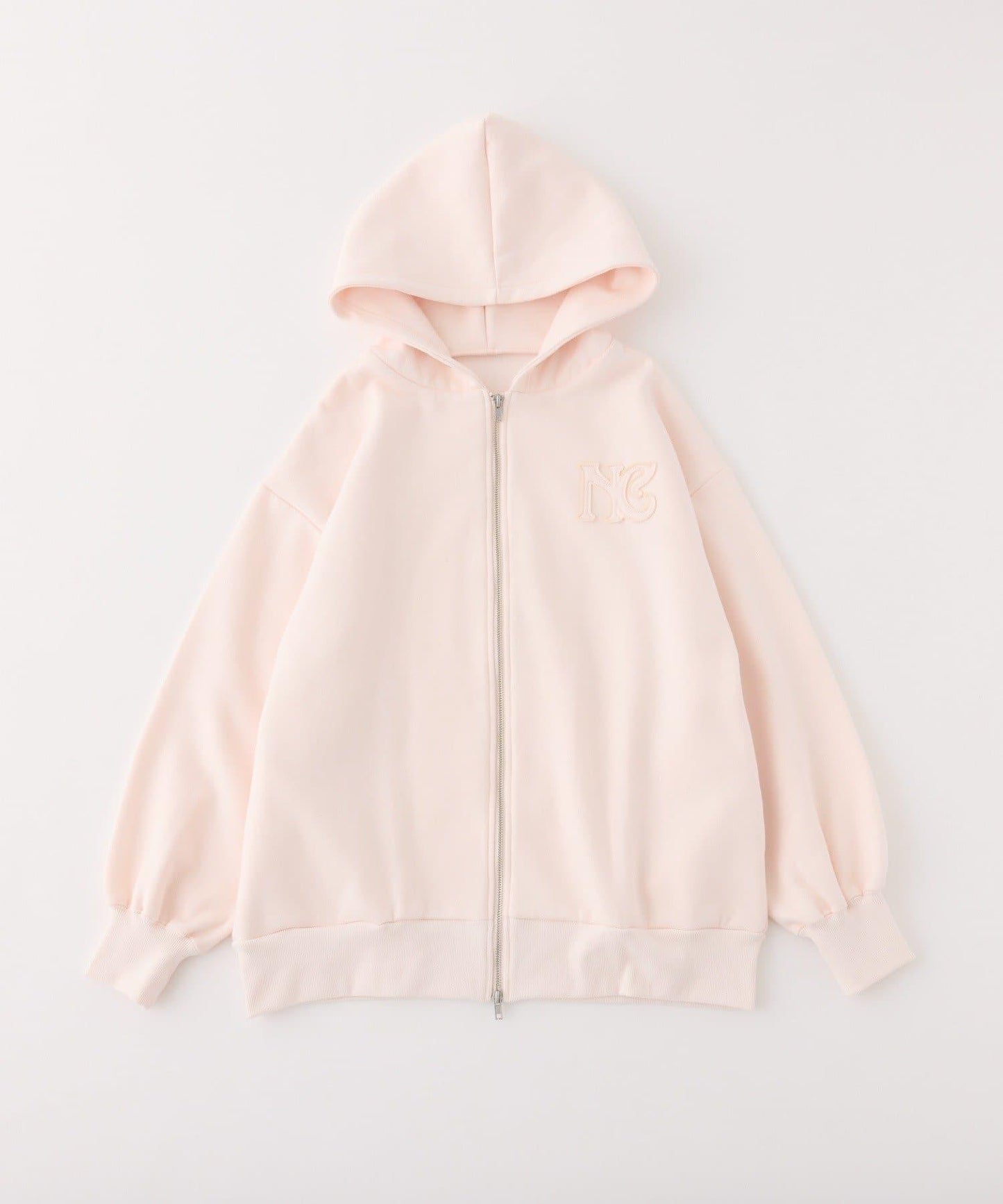 Logo亮片連帽衛衣