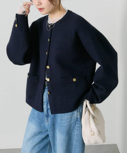 【新色上市/復刻】米蘭羅紋針織開衫