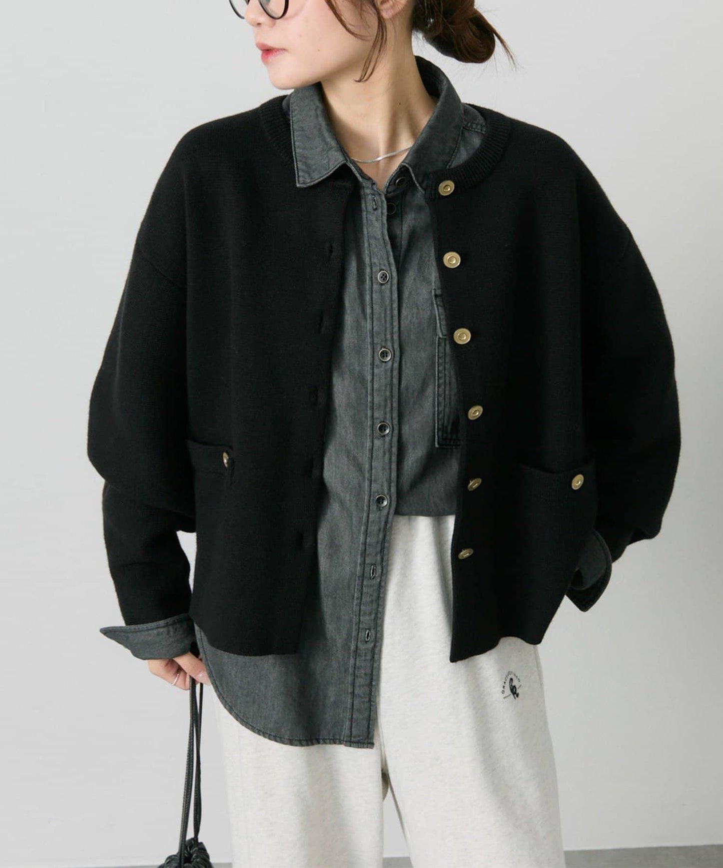 【新色上市/復刻】米蘭羅紋針織開衫