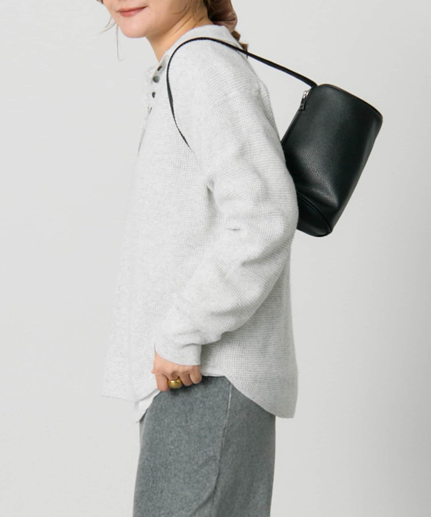 華夫格針織POLO衫