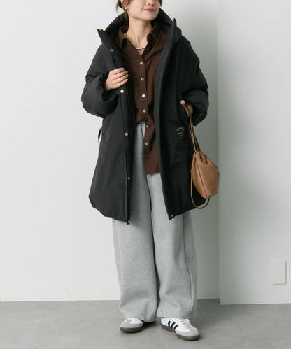 雙口袋磨毛格子襯衫