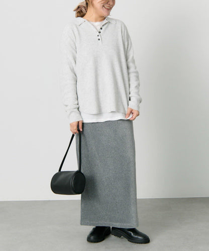 華夫格針織POLO衫