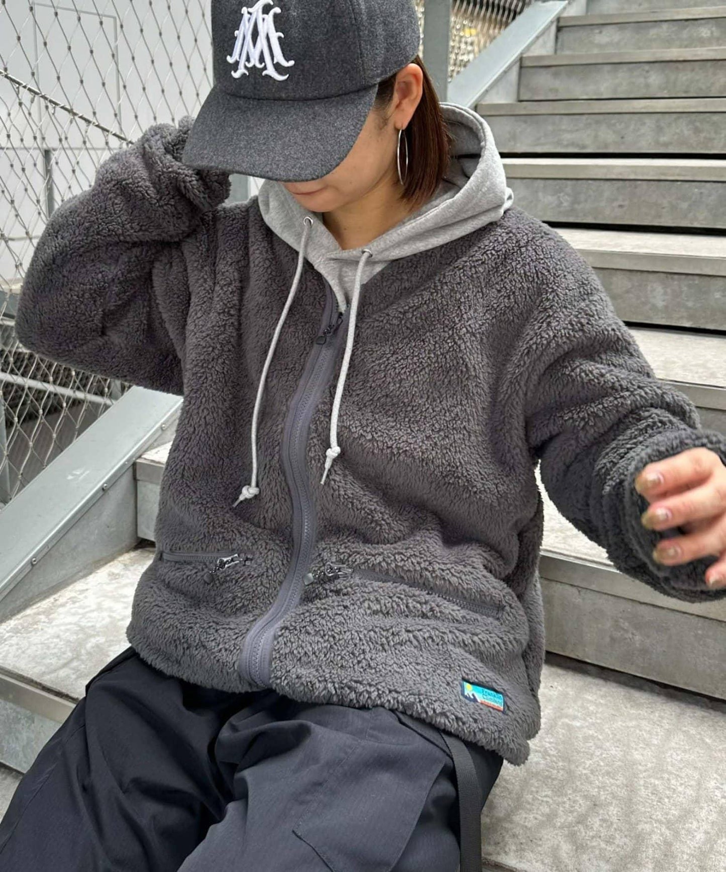 【Franklin Climbing】Cascade羊羔絨開衫