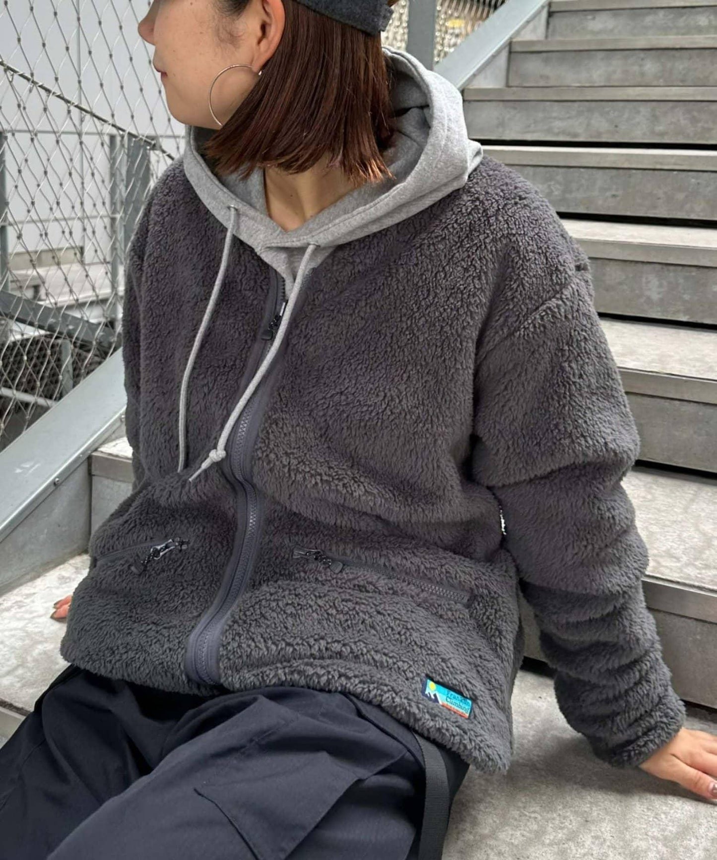 【Franklin Climbing】Cascade羊羔絨開衫