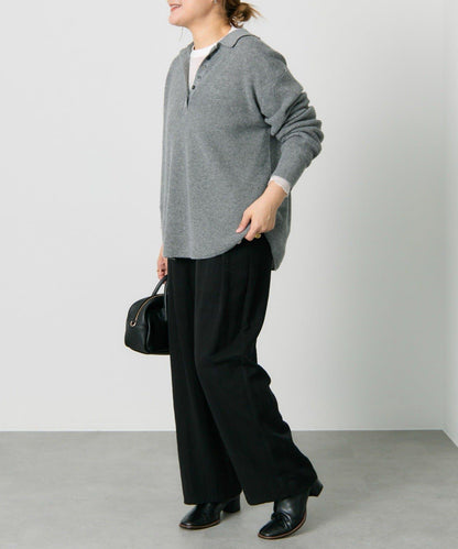 華夫格針織POLO衫