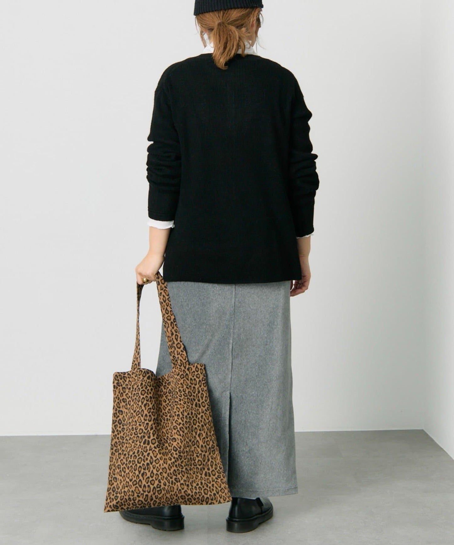 亨利領華夫格針織衫