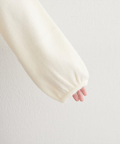 大翻領短款針織衫